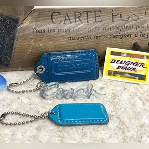 COACH Set of 3 Replacement Hang  Tags